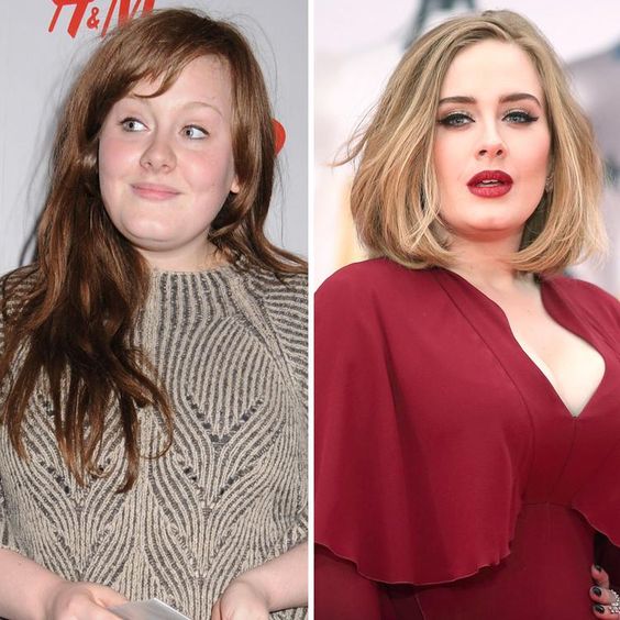 Adele Then And Now