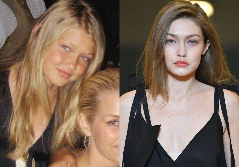 Gigi Hadid Then and Now