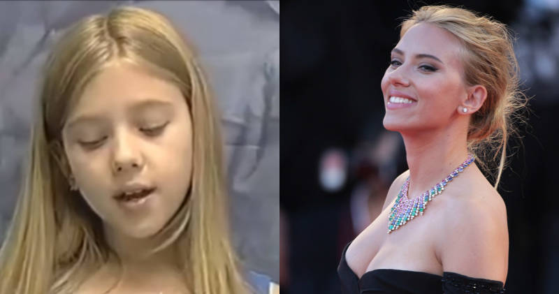 Scarlett Johansson Then And Now