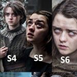 Arya Stark Season 1 to 8