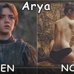 Arya Stark Then And Now