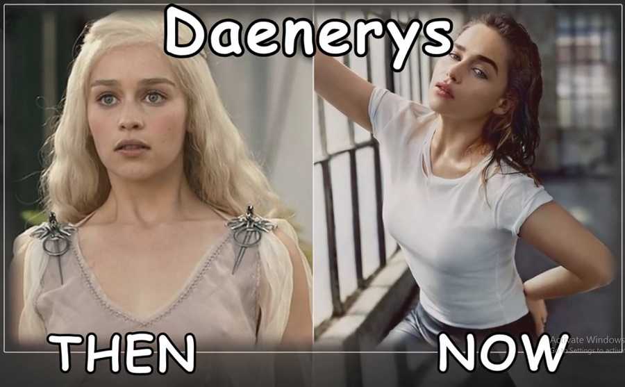 Daenerys Then And Now
