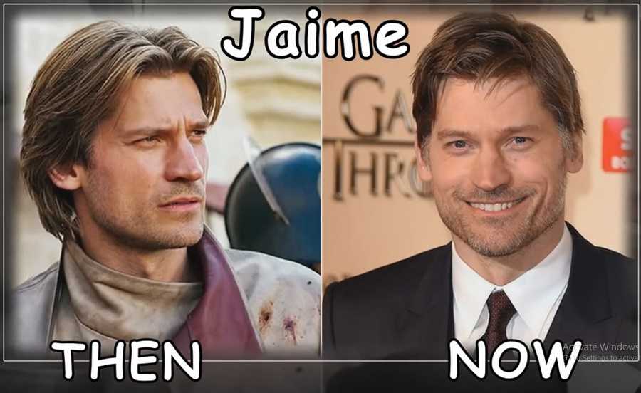 Jaime Then And Now