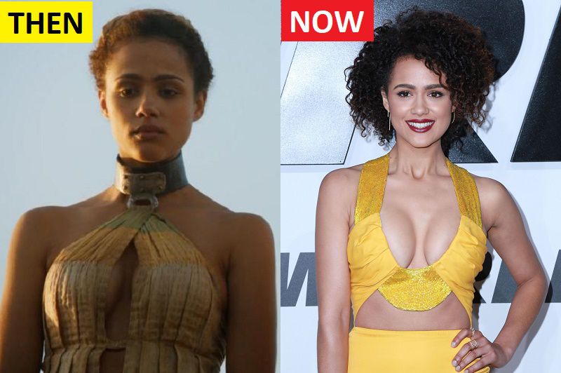 Missandei Then And Now