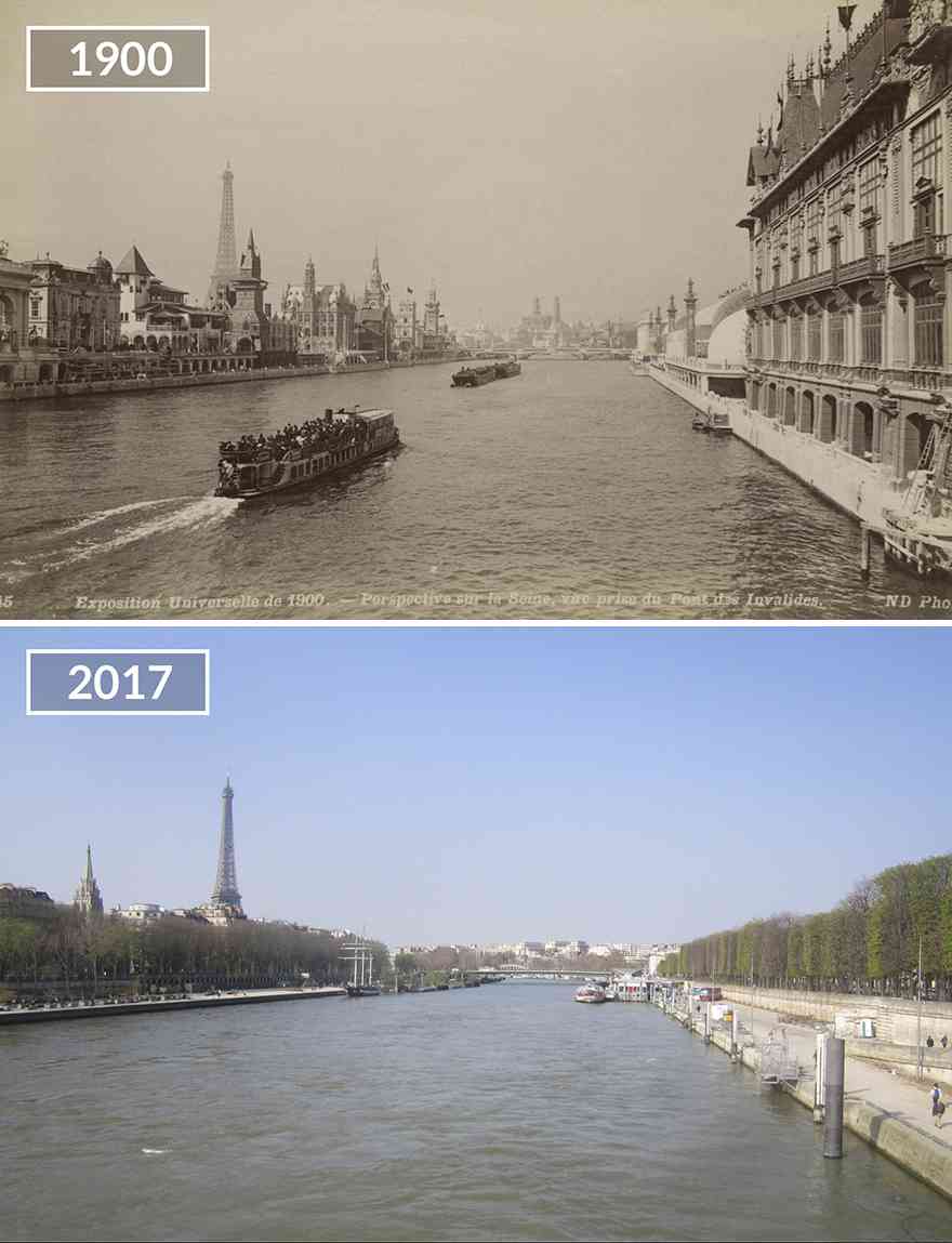 Paris Then And Now