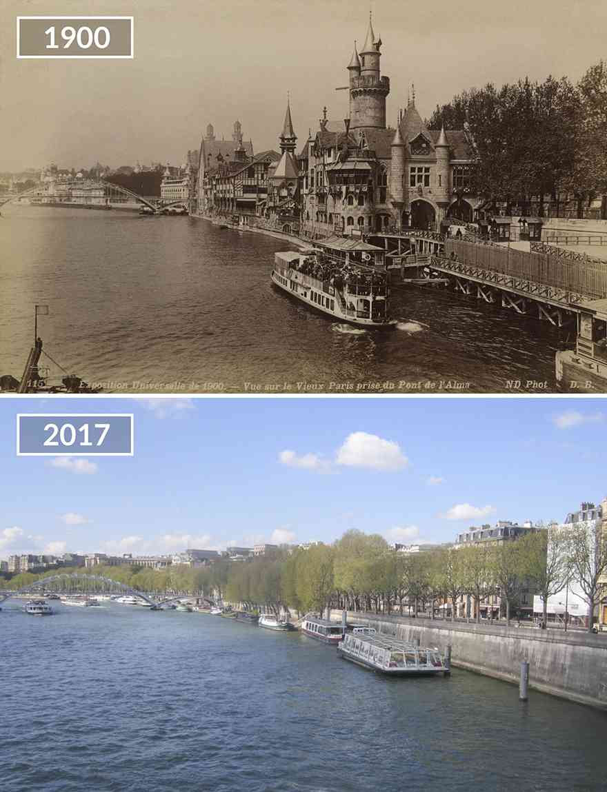 Paris Then And Now
