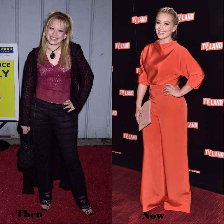 Hilary Duff Then And Now