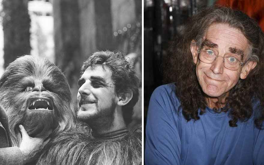 Peter Mayhew Then And Now
