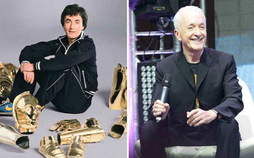 Anthony Daniels Then And Now