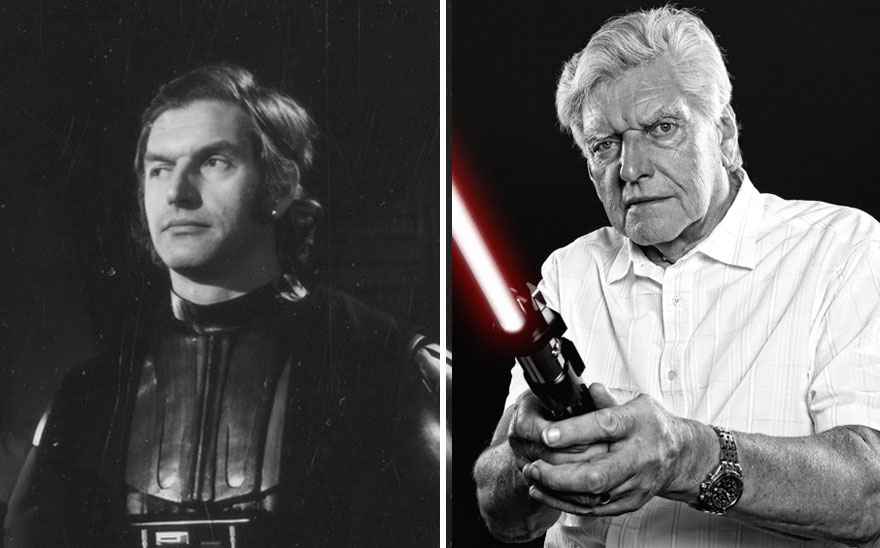 David Prowse Then And Now
