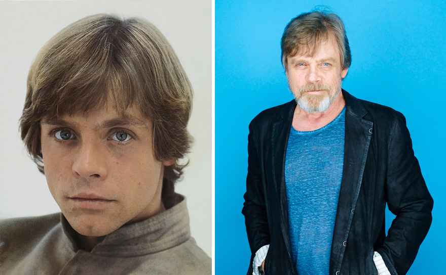 Mark Hamill Then And Now