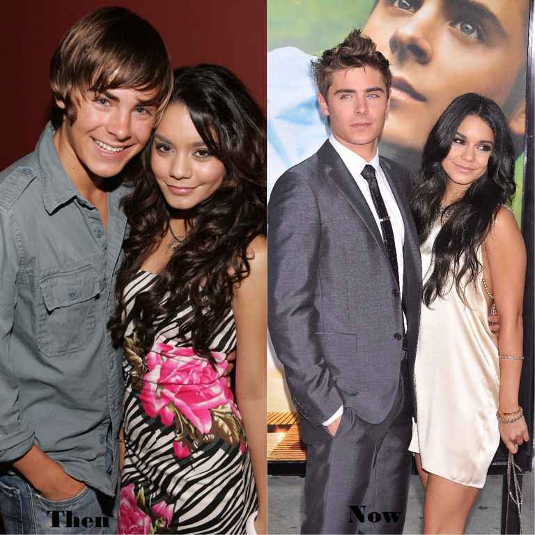 Zac Vanessa Then And Now