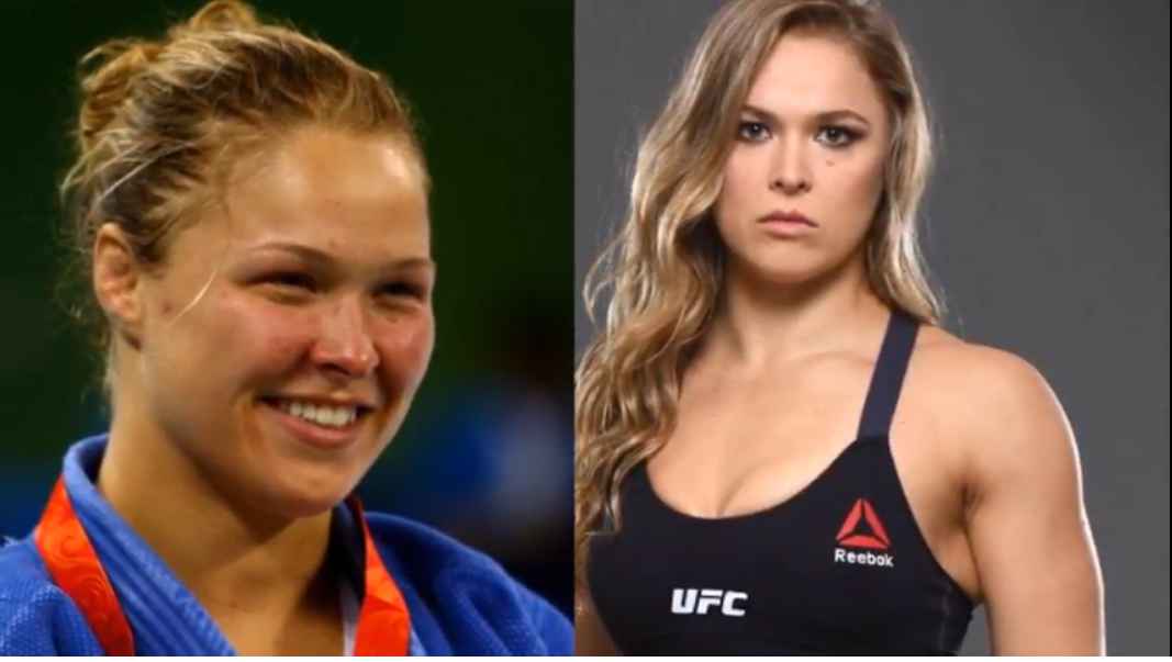 Ronda Rousey Then And Now