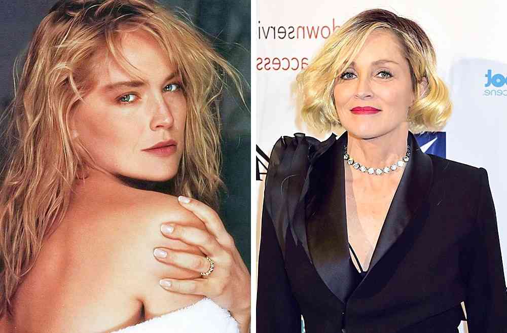 Sharon Stone Then And Now