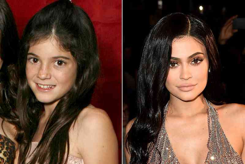kylie jenner then and now