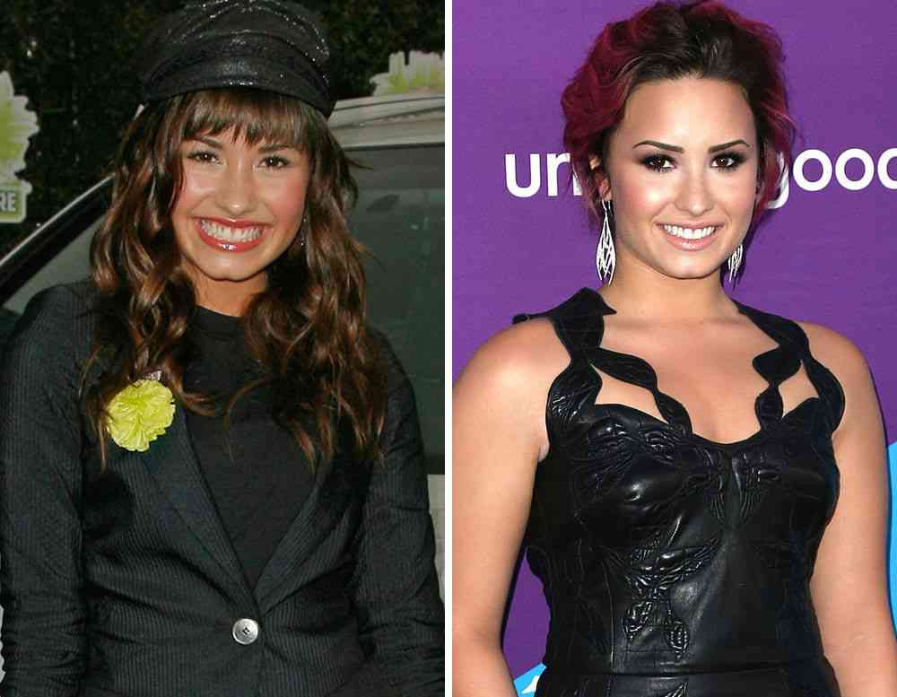 Demi Lovato Then And Now