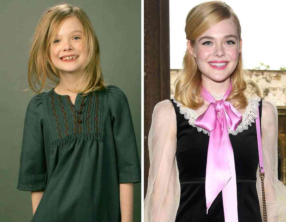 Elle Fanning Then And Now