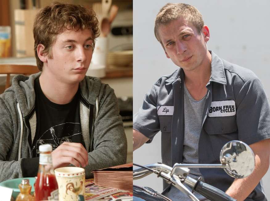 Lip Played by Jeremy Allen White Then And Now