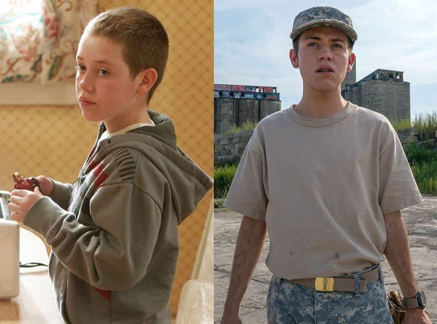 Carl Played by Ethan Cutkosky Then And Now