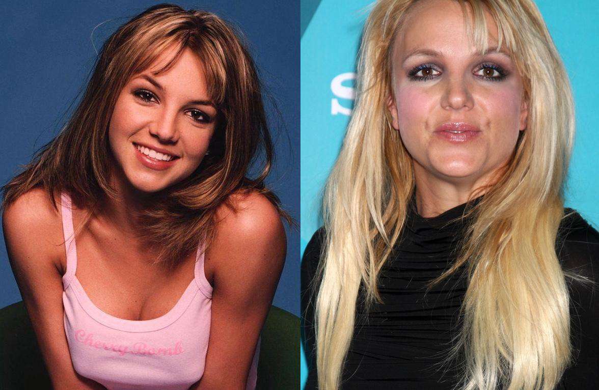 Britney Spears Then And Now 