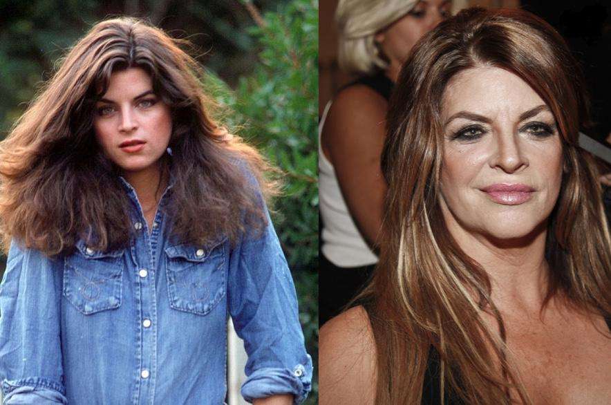 Kirstie Alley Then And Now