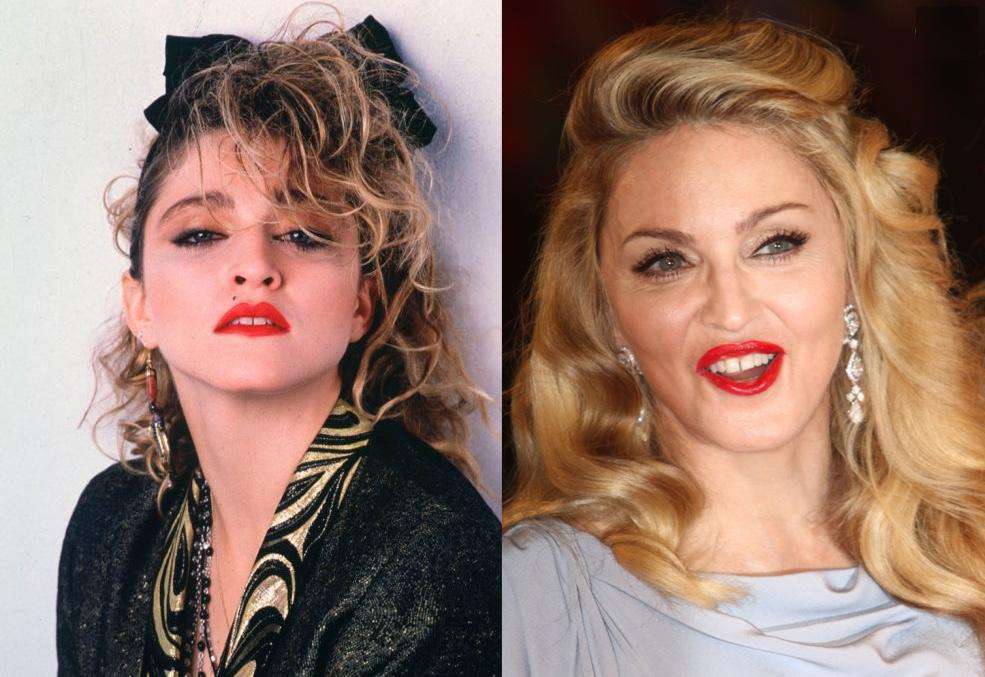 Madonna Then And Now