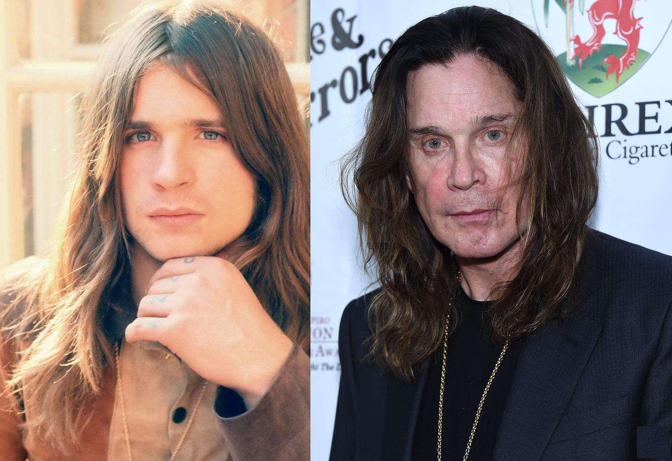 Ozzy Osbourne Then And Now
