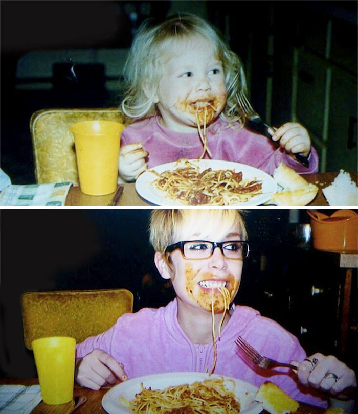 Siblings Then And Now