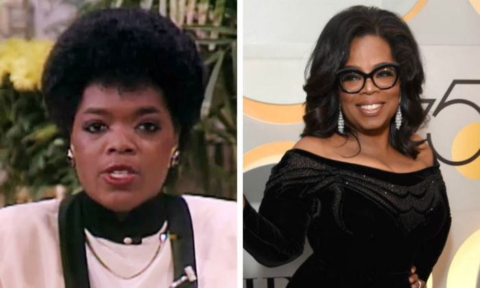 Oprah Winfrey Then And Now
