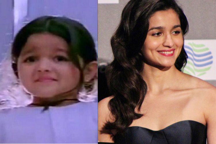 Alia Bhatt Then And Now