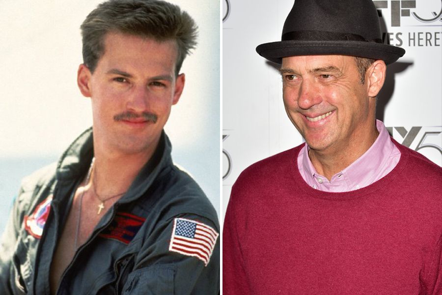 Anthony Edwards (Goose) Then And Now