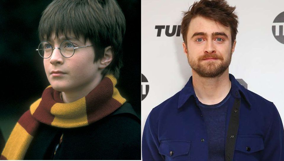 Daniel Radcliffe As Harry Potter Then And Now