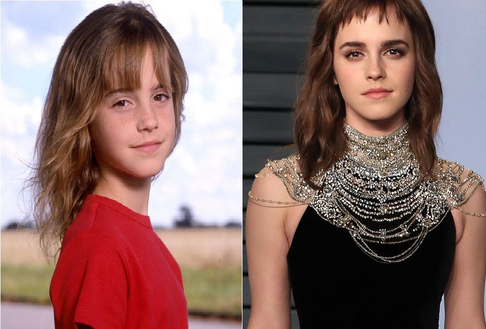 Emma Watson As Hermione Granger Then And Now