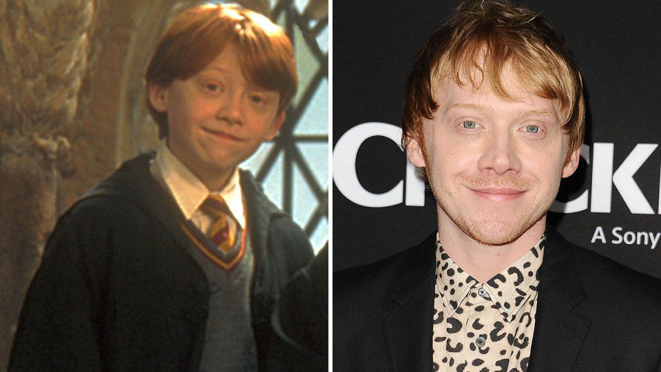 Rupert Grint As Ron Weasley Then And Now