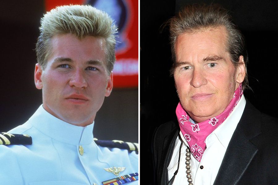 Val Kilmer (Iceman) Then And Now