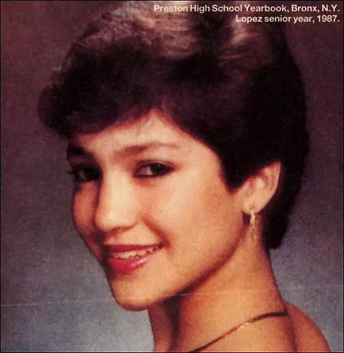 Jennifer Lopez age 18