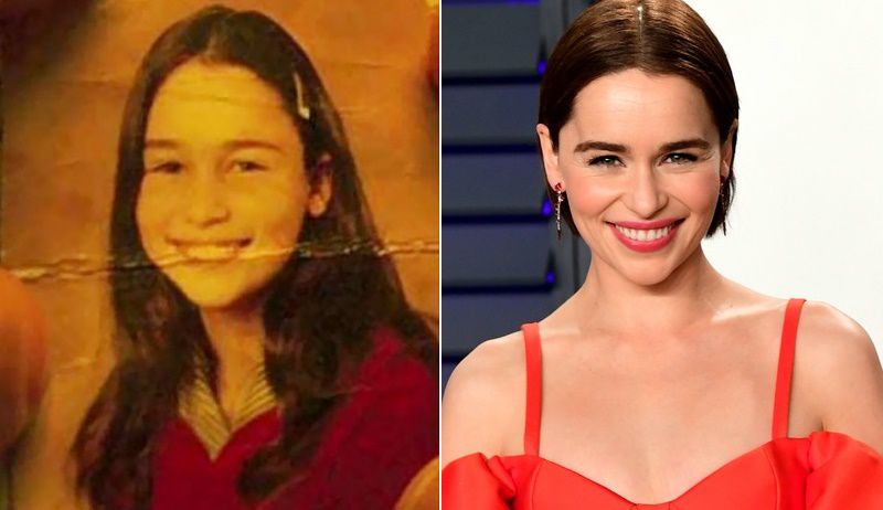 Emilia Clarke Childhood Vs Now