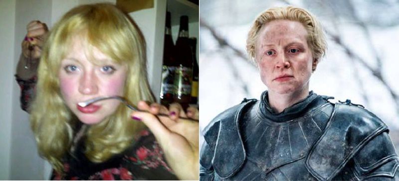 Gwendoline Christie Childhood Vs Now