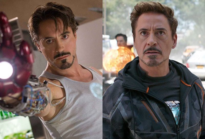 Iron Man Then And Now