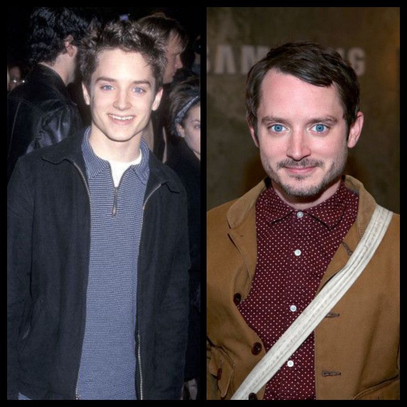 Elijah Wood Then And Now