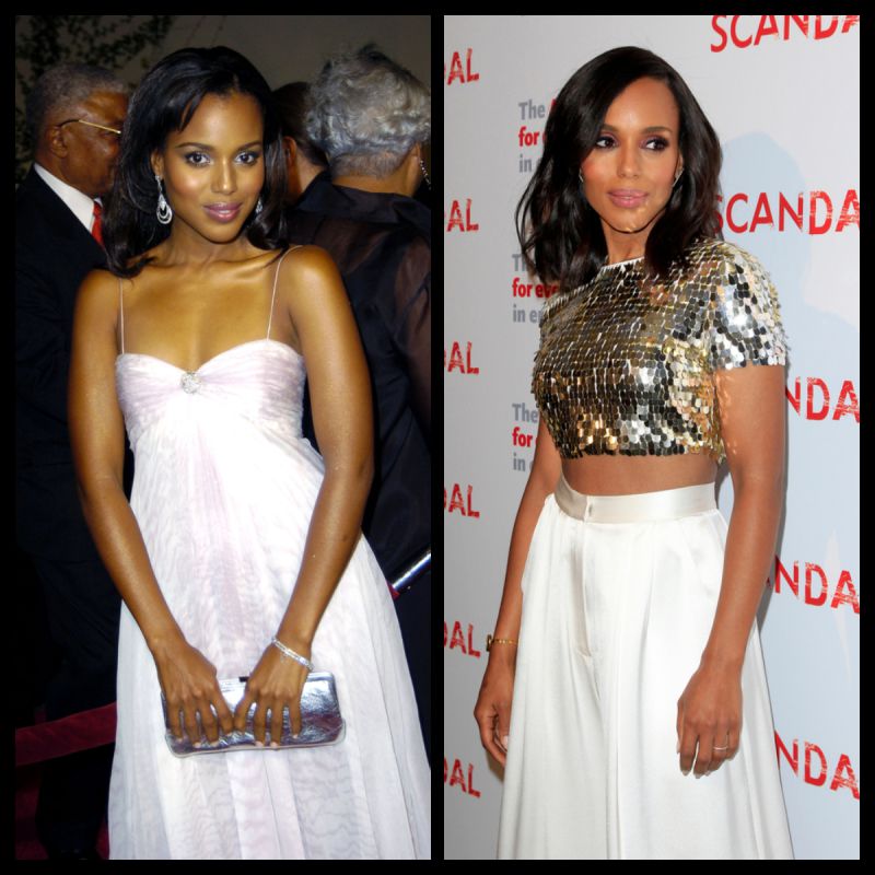 Kerry Washington Then And Now