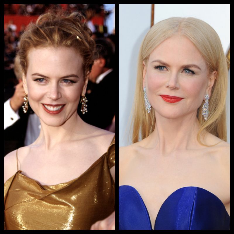Nicole Kidman Then And Now