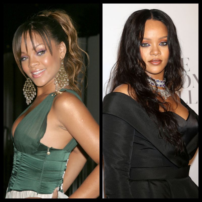 Rihanna Then And Now