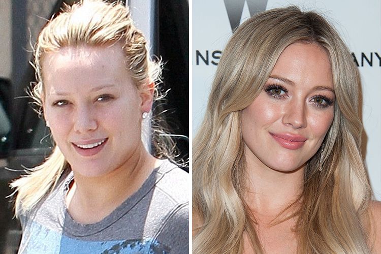 Hilary Duff Without Makeup