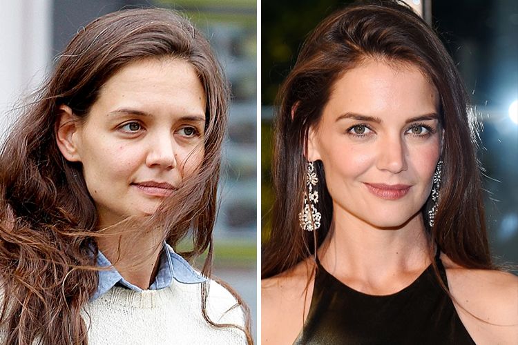 Katie Holmes Without Makeup