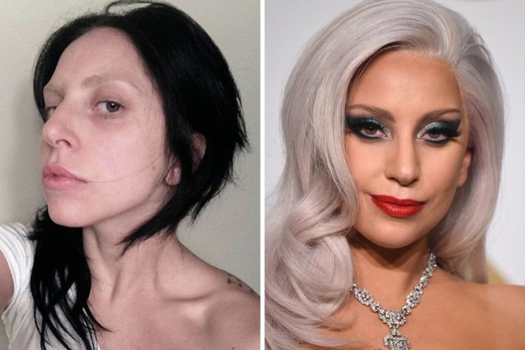 Lady Gaga Without Makeup