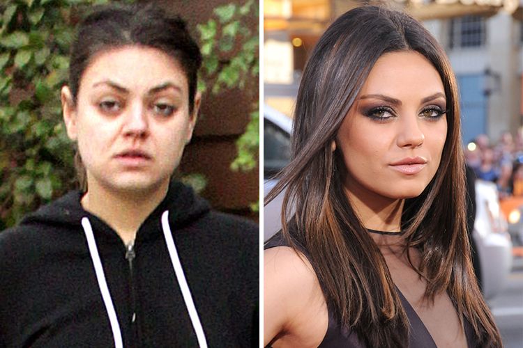 Mila Kunis Without Makeup