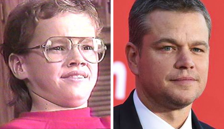 Matt Damon In School Life