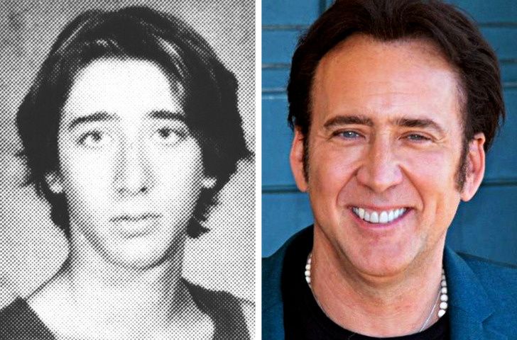Nicolas Cage In School Life