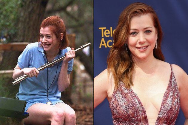 Alyson Hannigan Then And Now